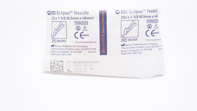 BD 305767 Eclipse Ndle. 25G x 1-1/2inch